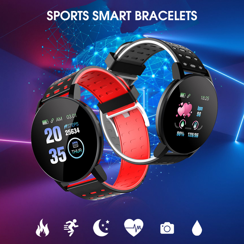 Xinweiqing Smart Watch, multifunktionale Gesundheitsüberwachung, wasserdicht, modisch, Sport-Herzfrequenzmesser, Smart Watch zum Laufen_voghion.com