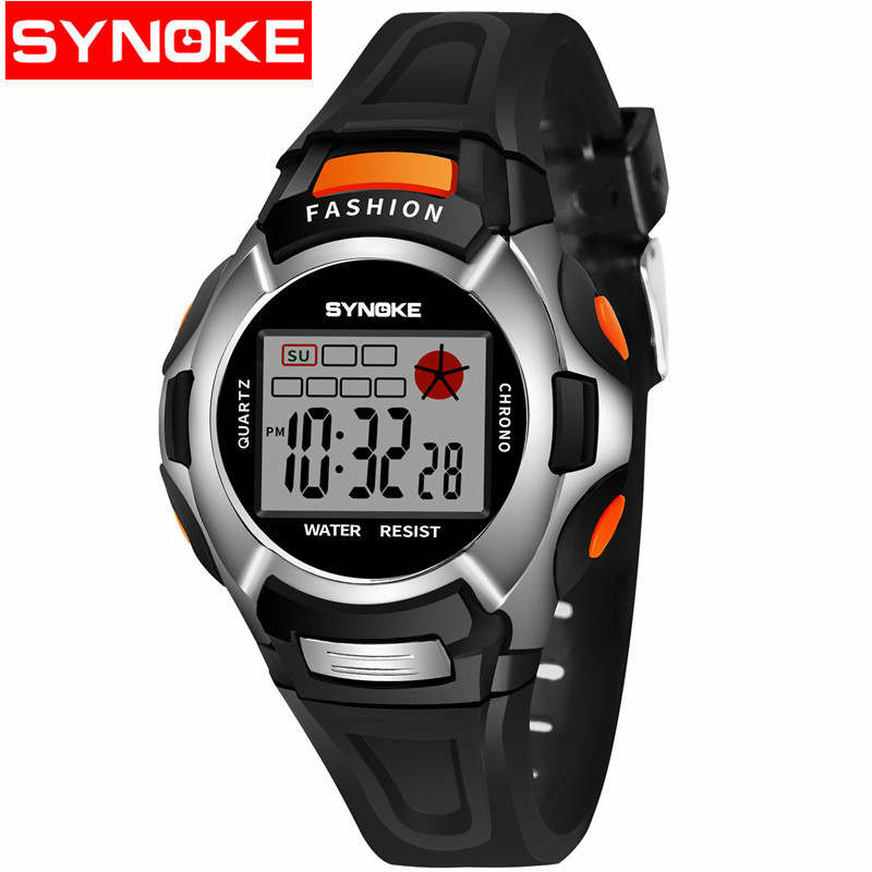 Shinuoke children's watch luminous waterproof sports girl boy student electronic watch spot dropshipping_voghion.com