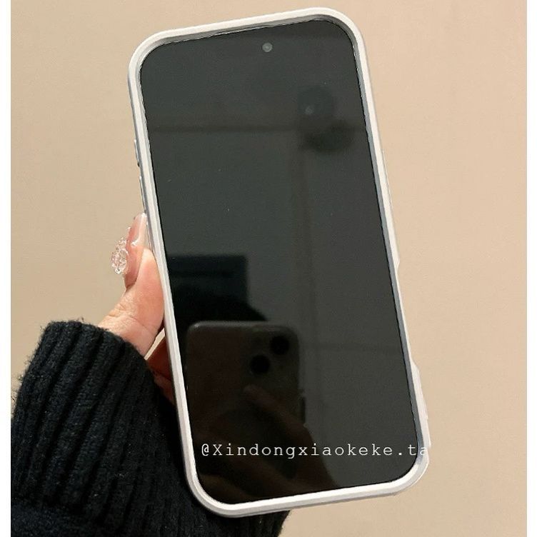Niche Personality Hollow Tiger Tooth Wrinkle Phone Case Compatible With IPhone 16/15/14/13/12/11 Pro Max_voghion.com