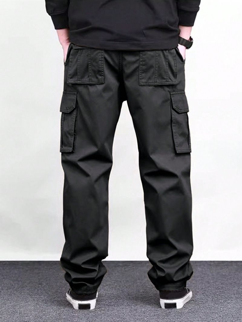 Cargohose für Herren – Militär-inspiriert mit mehreren Taschen, verstellbarer Taille (S-XXL, 6 Farben) – strapazierfähig und vielseitig für den Alltag_voghion.com