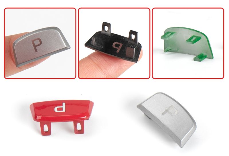 Leva del cambio per auto con pulsante di parcheggio automatico, lettera P, per Land Range Rover Sport Jaguar F-TYPE LR086213 2013-2020_voghion.com