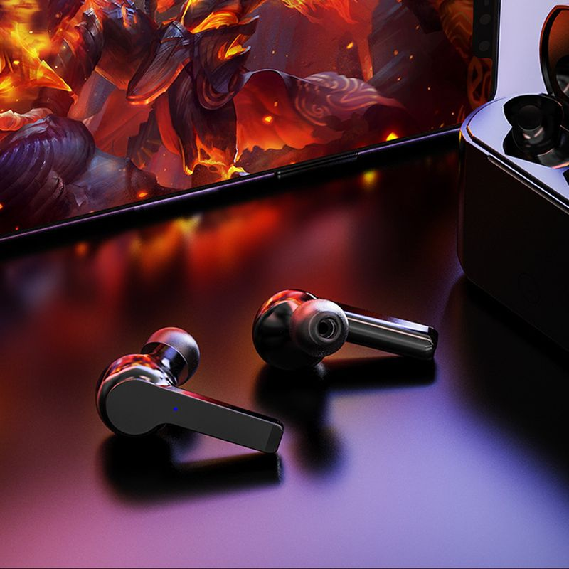 Wasserdichter True Stereo Bluetooth-kompatibel V5.0 Drahtloser Kopfhörer mit Mikrofon-Touch-Steuerung_voghion.com