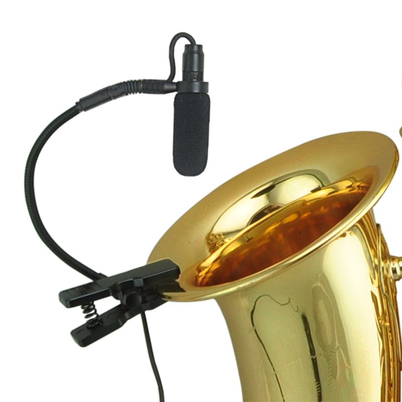 IM-20 3-nastainen 4-nastainen mini XLR 3,5 mm:n liitäntä, monisuuntainen saksofonimikrofoni musiikki-instrumenteille_voghion.com