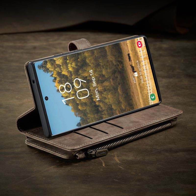 Applicable to Samsung S23ultra Phone Case Flip Wallet New A15 Protective Case Multi-Functional S24 Leather Case Card Holder_voghion.com