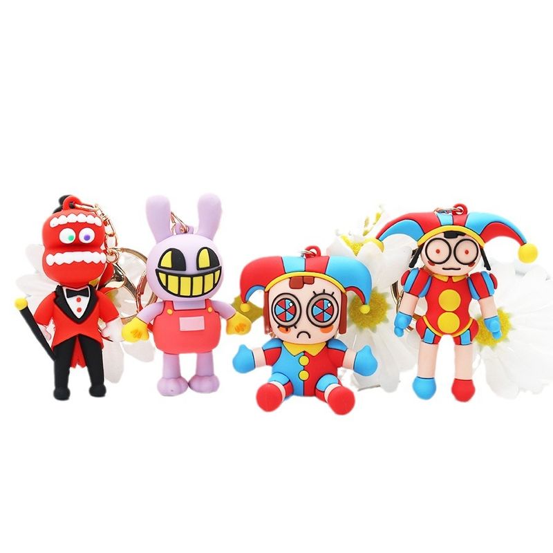 Portachiavi Clown THE AMAZING DIGITAL CIRCUS Ciondolo Bambola_voghion.com