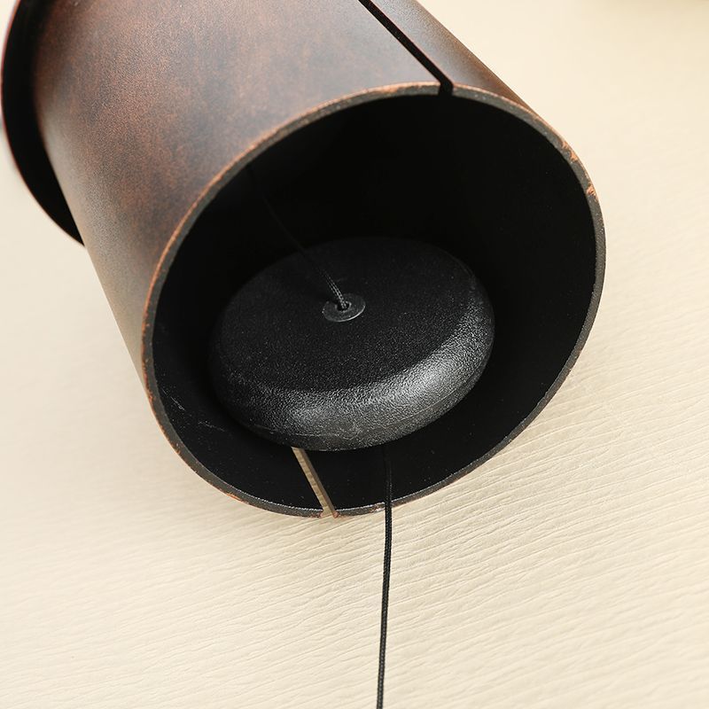 【 Artigianato squisito 】 Yunshan Melodious Sound, piccolo orologio in ferro, carillon a vento in metallo appeso a casa, cortile, esterno_voghion.com