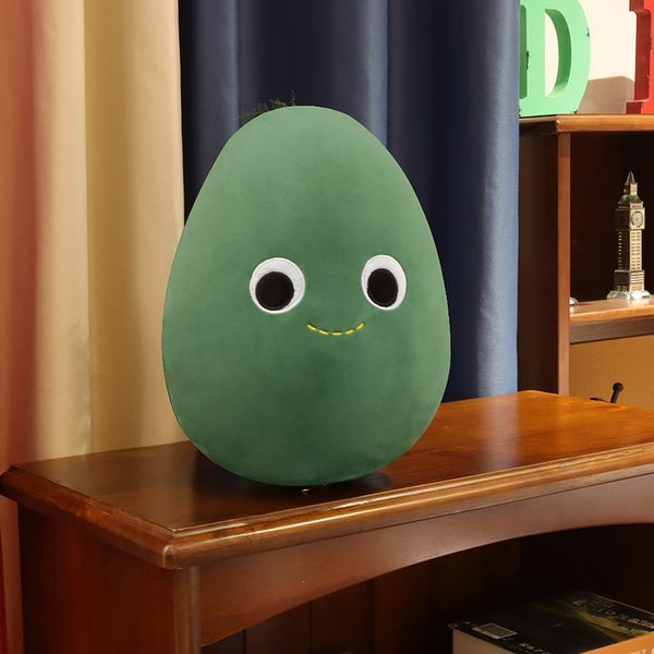 Cute Fruit Avocado Plush Toy Stuffed Doll Cushion_voghion.com