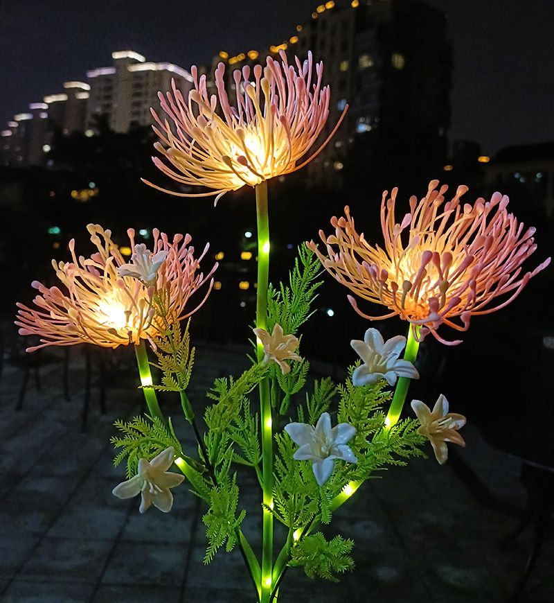Cordão de Luzes LED Solar Firefly - IP66 à prova d'água para decoração de jardim externo com 8 modos de iluminação, autonomia de 12 horas, LED de 0,06 W, certificação CE_voghion.com