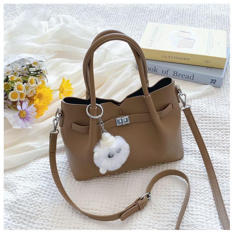 Borsa a secchiello personalizzata alla moda per donna, borsa a tracolla sottobraccio, borsa a mano casual da pendolare_voghion.com