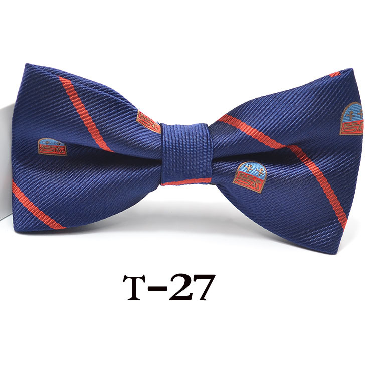 Men's Ties & Handkerchiefs business formal wear, jacquard bow tie, groom, best man, emcee, bow tie, ready stock wholesale available_voghion.com