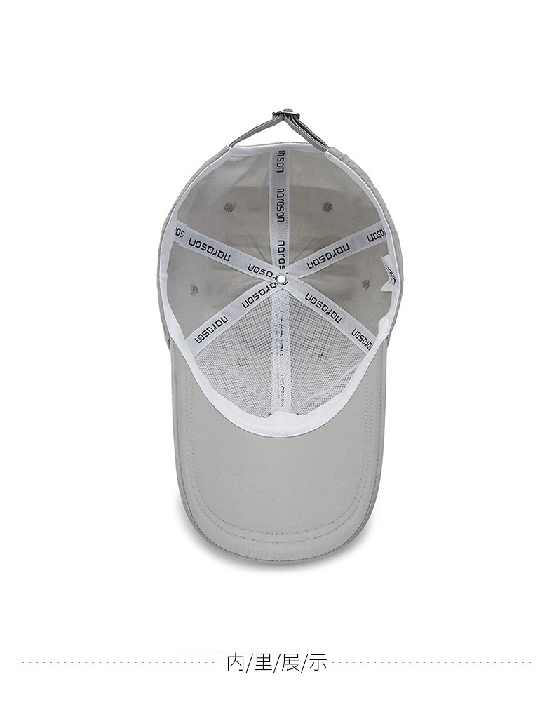 Șapcă de baseball cu uscare rapidă pentru copii, versiunea coreeană, vara nouă, casual, pentru bărbați, în aer liber, cu parasolar, șapcă cu limbă de rață_voghion.com