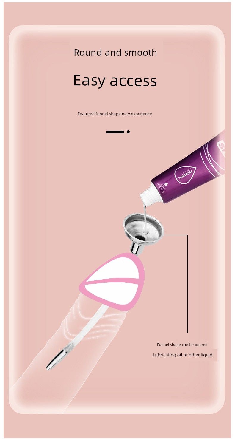 Harnröhrenröhre Pferdeauge Stick Erweiterung Masturbationsgerät Trichter Blasenbewässerung Schmieröl Alternative Männlich_voghion.com