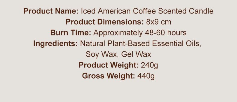 Aromatherapie Kreative Eiswürfel-Kaffee-Duftkerze Langanhaltender rauchfreier Sojawachs-High-End-Duft_voghion.com