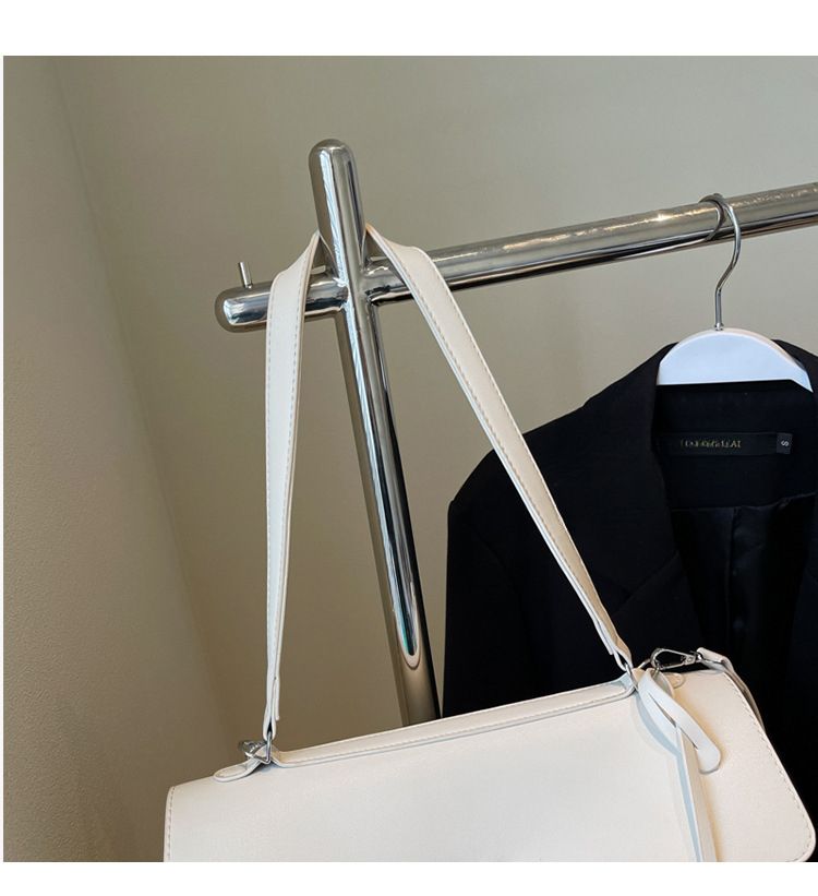 Borsa minimalista 2025 autunno/inverno nuova borsa Kelly da pendolare borsa a tracolla casual elegante e versatile_voghion.com