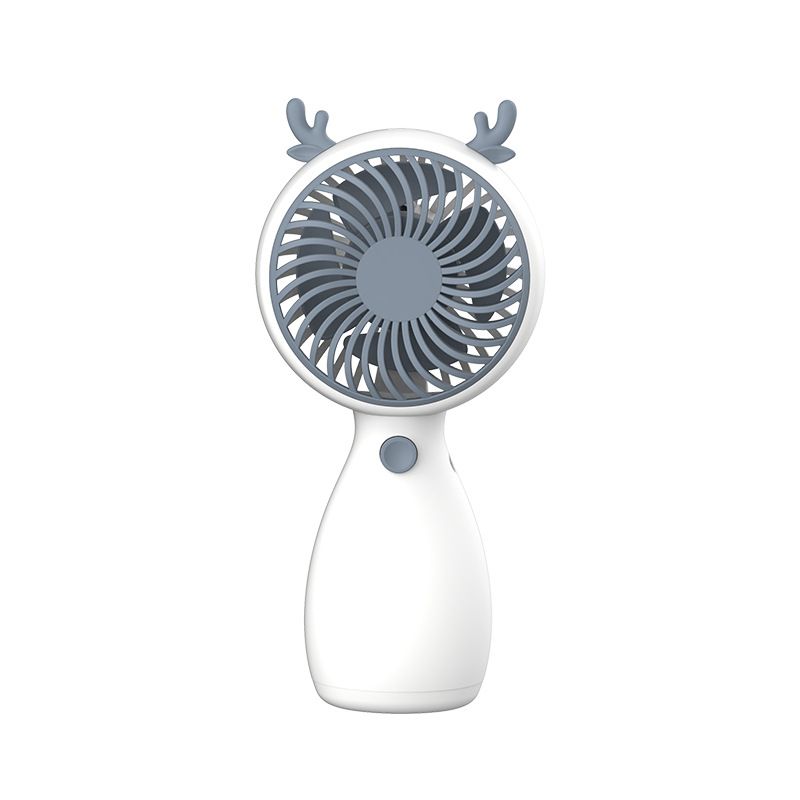 Ventilatore da tavolo portatile per dormitorio, tascabile, con cordino e mini USB, per esterni e cartoni animati_voghion.com