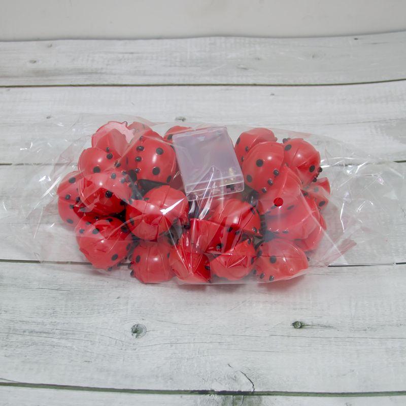 LED Ladybug String Lights - Outdoor Decorative Bug Lights For Garden, Christmas, And Parties (10/20/40 LEDs, Battery/USB/Solar Powered, Warm White)_voghion.com