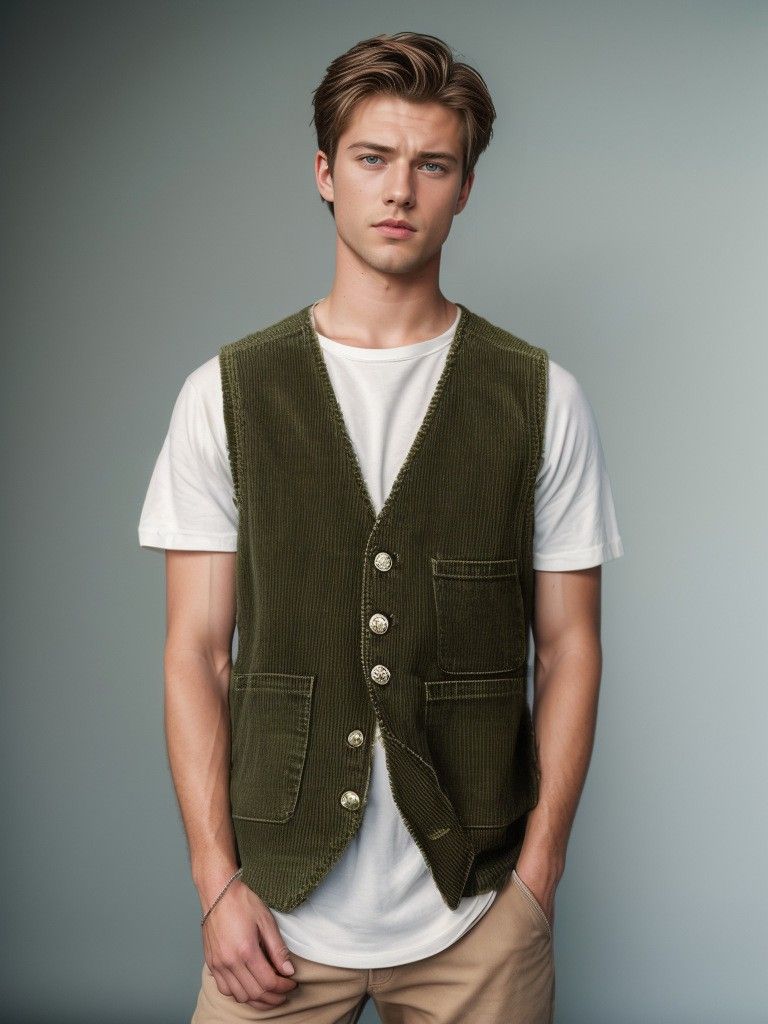 Herren-Cordblazer – Lässiger Anzugmantel mit entspannter Passform und Revers, einreihig, mit zwei Knöpfen, strapazierfähig und stilvoll für Arbeit und Freizeit_voghion.com