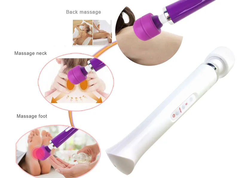 Riesige Zauberstab-Vibratoren für Frauen, USB-Aufladung, großer AV-Stick, weiblicher G-Punkt-Massagegerät, Klitoris-Stimulator, Erwachsene S_voghion.com