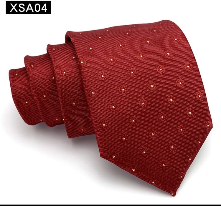 Corbata de boda para novio, ocasión roja, traje elegante y atractivo, vestido formal, cuello, huella de mano tradicional en versión amplia_voghion.com