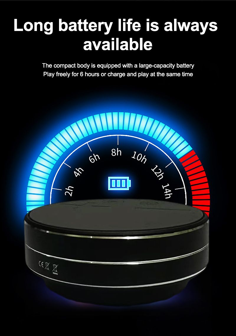 Mini Bone Conduction Bluetooth Vibration Draadloze Draagbare Stereo Speaker Waterdicht Met TF-kaart Hoog Vermogen_voghion.com