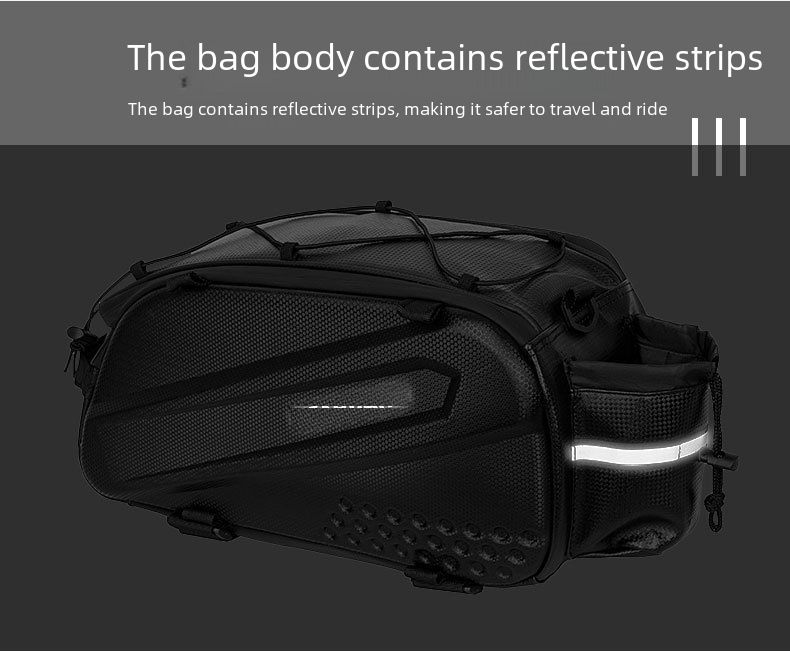 Sac à dos de vélo Sac de siège arrière Sac à dos de vélo de montagne étanche Sac de conduite Sac de porte-bagages Accessoires de vélo Équipement_voghion.com