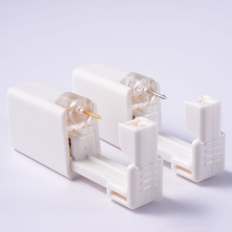 1PC Disposable Safe Sterile Piercing Unit For Nose Studs Flower Style Piercing Gun Piercer Tool Machine Body Piercing Jewelry_voghion.com