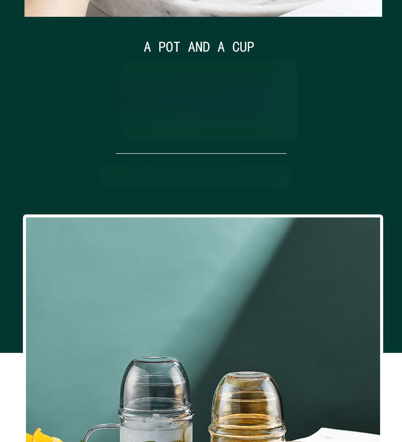 Heat-resistant High Borosilicate Large Capacity Single-person Drinking Glass Cup Office Student Personal Use Cold Water_voghion.com
