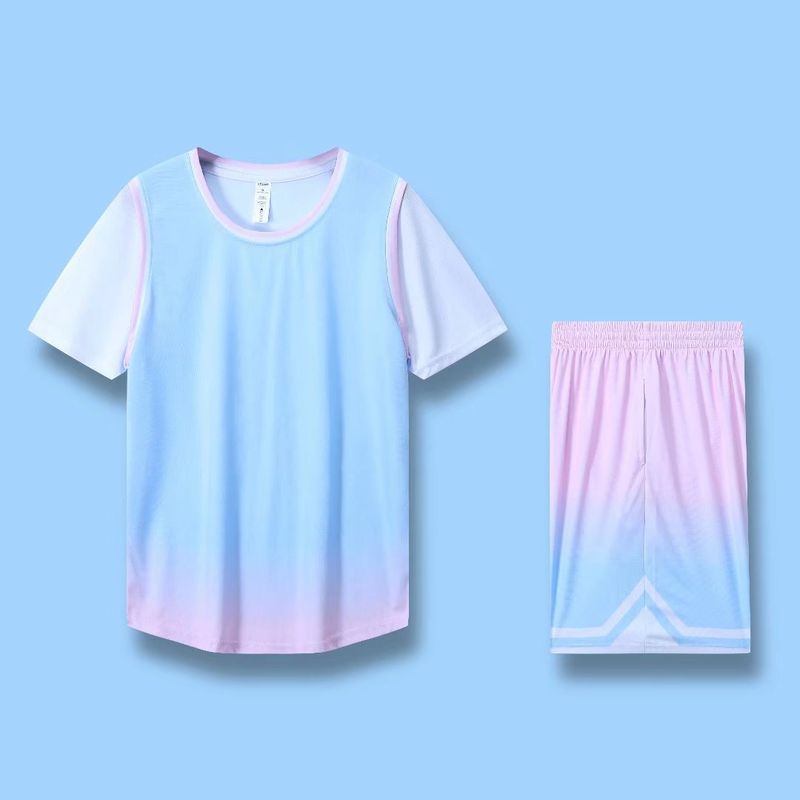 Taobao Short sleeved Basketball Suit Set for College Students Competition Jersey Men's and Women's Printed Team Uniform_voghion.com