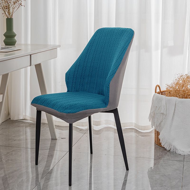Coprisedia moderno in poliestere elasticizzato – Misura universale per sedie dalla forma unica (antiscivolo, resistente, antipolvere, decorativo)_voghion.com