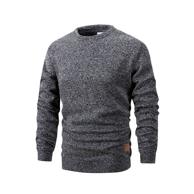 Maglioni a maniche lunghe da uomo, girocollo, basic, autunnali, caldi, da strada, da jogging, casual, larghi, con cappuccio_voghion.com