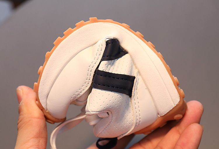 Autumn Children's Breathable Little White Boys' Soft Sole Anti slip Sports Girls' Fashion Single Shoes Baby_voghion.com