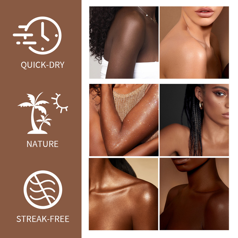 EELHOE Blackening Outdoor even tanning wheat bronzing moisturizing body lotion for summer beach_voghion.com