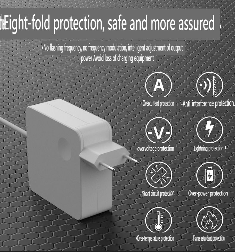 65W Universal USB-C PD 3.0 Laptop Charger - 20V 3.25A EU Power Adapter Suitable For ASUS/Dell/HP/Acer/Lenovo&Other Laptop_voghion.com