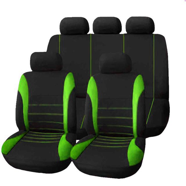 Taille Autositzbezuch Stoff véier Saisone universell 5 Sëtzkëssen wënschen eng grouss Zuel vu Flecken_voghion.com