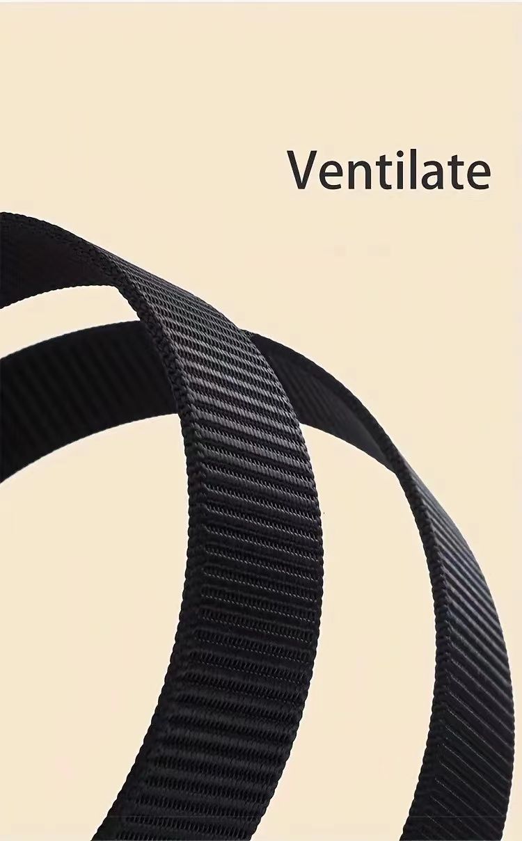 HOT New Automatic Buckle Belt, Canvas Tactical Workwear Casual Outdoor Military Training Pants Belt For Men_voghion.com