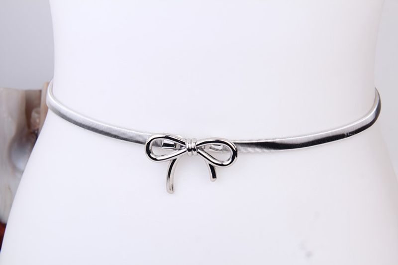 Metallfederbund für Frauen in koreanischer Version, modisches und vielseitiges Kleid, Hemd, Pullover, elastische Kette,_voghion.com