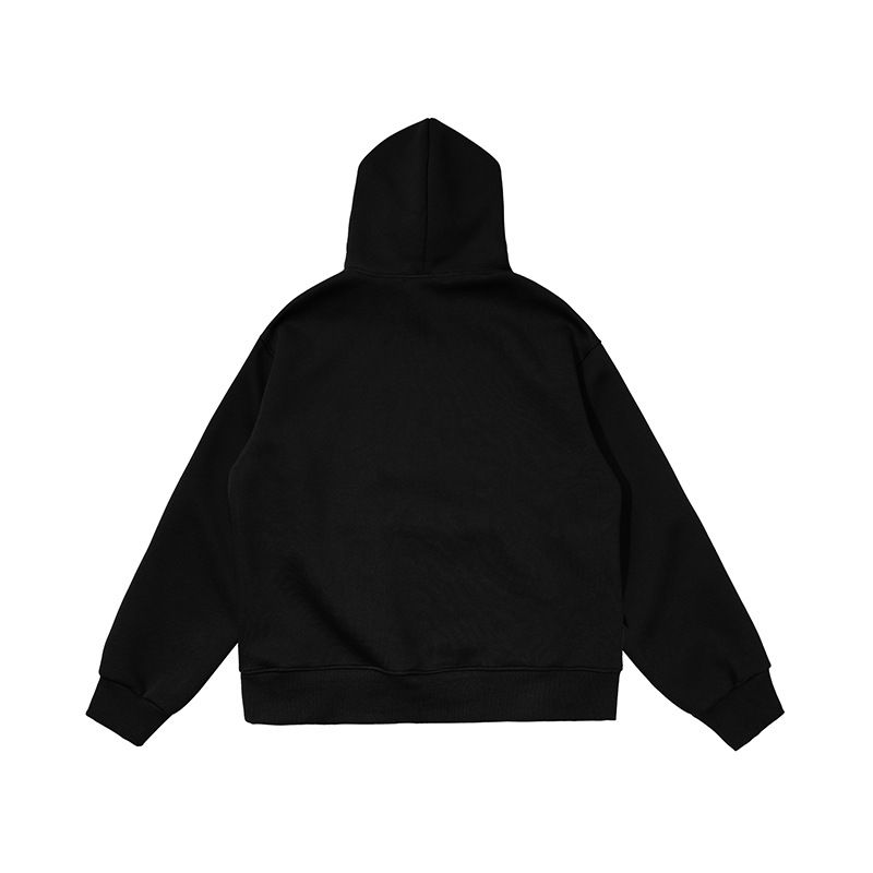 Gemütlicher Kapuzenpullover mit Dackel-Stickerei – Übergroßes Unisex-Sweatshirt für Damen und Herren_voghion.com