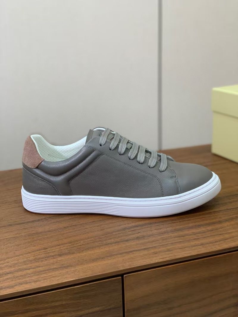 Scarpe casual da uomo alla moda, nuove, in pelle di mucca, con patchwork, traspiranti, in rete, con lacci, leggere e comode, sneakers di lusso_voghion.com