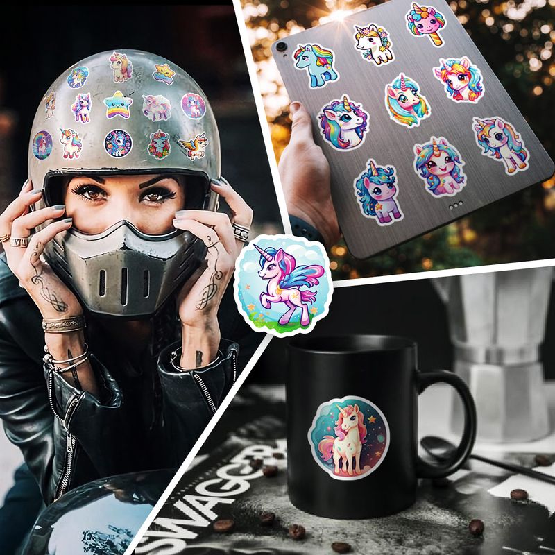 Samolepky na papírnictví, graffiti, samolepky na zavazadla, kelímky, počítač, notebook, vodotěsné samolepky, samolepky na ruku, účet_voghion.com