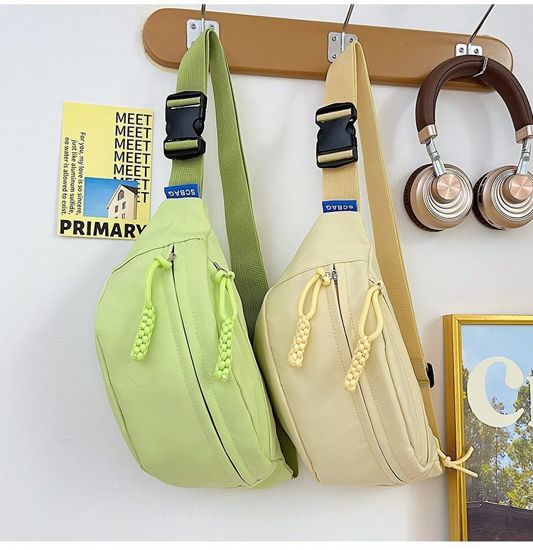 Brusttasche für Damen, Sommer, neue lässige, einfache Umhängetasche, Sporttasche für Paare, allgleiches, Hüfttasche im Hong Kong-Stil für Männer_voghion.com