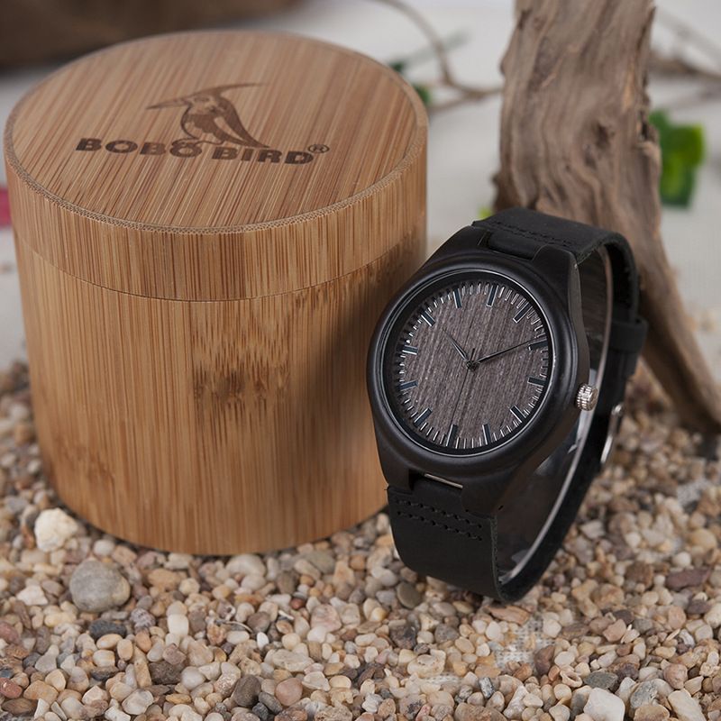 BOBO BIRD Ξύλινο Ρολόι από Μπαμπού, Casual, Μόδας, Δώρο, Ξύλινο Ρολόι, Ρολόι από Ξύλο_voghion.com