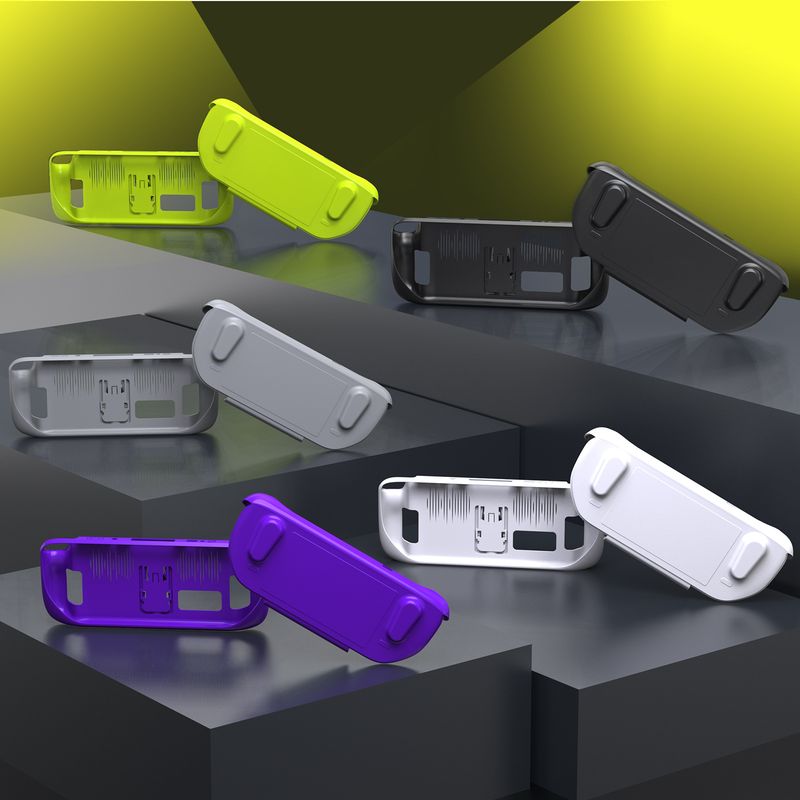 Steam Deck-Zubehör Steam Deck All-Inclusive-Schutzhülle, ultradünn, abnehmbare Abdeckung, sturz- und staubdicht, mit Halterung_voghion.com