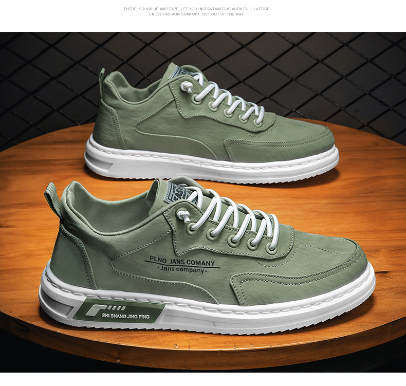 2024 Spring New Breathable Canvas Trendy Versatile Casual Sports Anti slip and Wear resistant Men's Board Shoes_voghion.com