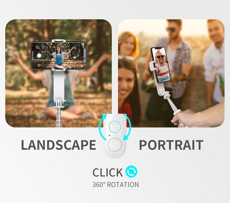 Musiikkifestivaali Amazlife Uusi L09 Kädessä pidettävä Älykäs Kuvaus Gimbal Puhelimen Videovakain Selfie-tikkujalustalla_voghion.com