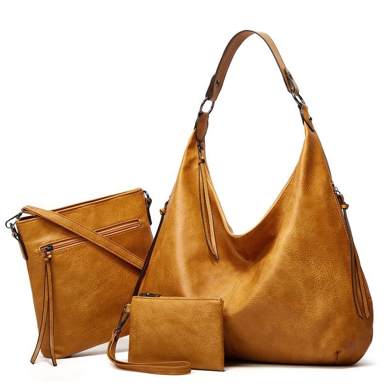 Modische Umhängetasche, 3-teiliges Set mit Geldbörsen und Handtaschen für Damen, Tragetasche und Brieftasche, Umhängetasche für Damen_voghion.com