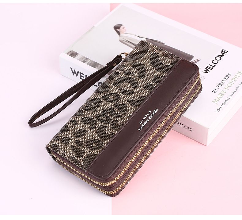 Purse Wallet Clutch Bag Purse Long Women's Simple Stylish Zipper Bag Hand Hold Bag Large Capacity Wallet Women's Purse_voghion.com