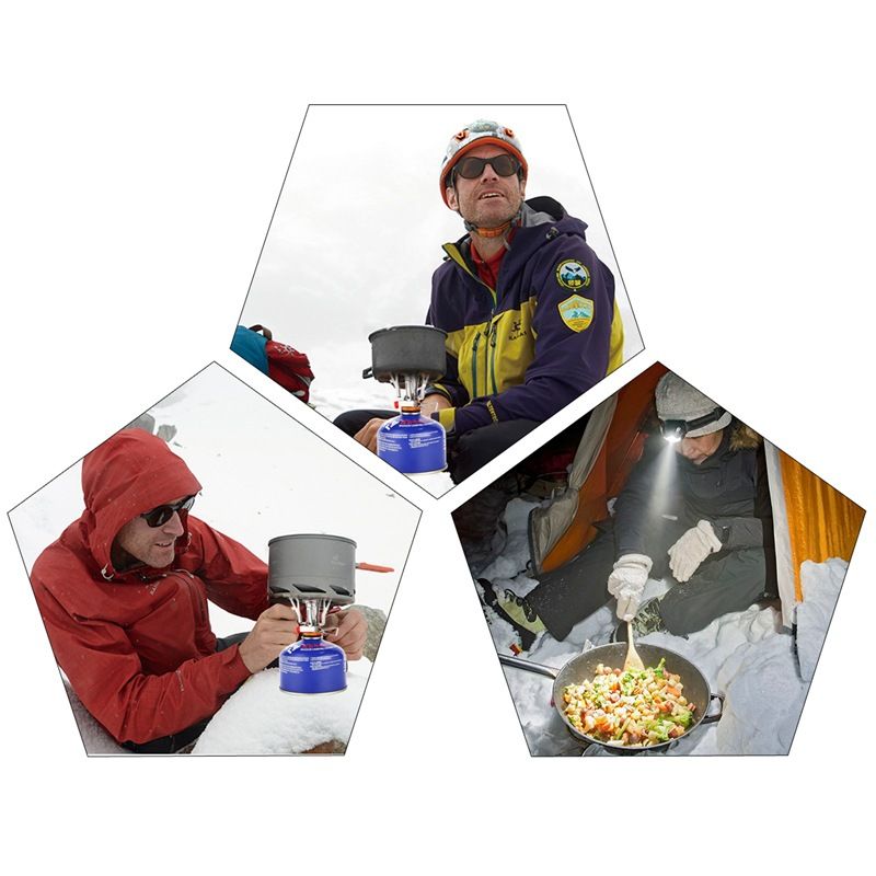 Outdoor Products Hot Sale Camping Set Pot Combinatie Draagbare 1-2 Personen Picknick Kachel Kookset_voghion.com