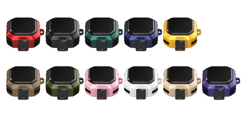 Suitable for Samsung Galaxy budlive/pro/2pro/FE headphone case with switch buckle and anti drop protective cover_voghion.com
