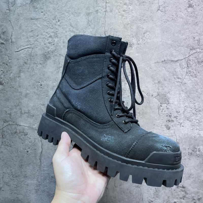 High Quality Parisian Style Strike Unisex Vintage Martin Work Boots, Snow Boots_voghion.com