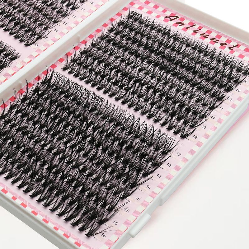 30D/40D/50D Mixed False Eyelashes Book - High Volume Pack (Fluffy Cluster Lashes, DIY Extension, Natural & Dramatic Styles, Bulk Supply)_voghion.com
